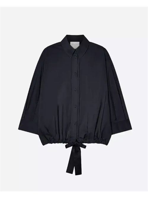 HALF-SLEEVE POPLIN SHIRT FORTE_FORTE | 14608_my shirtF49A.5014 notte